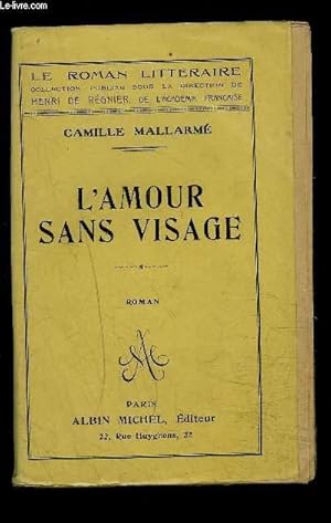 Imagen del vendedor de L AMOUR SANS VISAGE a la venta por Le-Livre