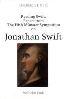 Bild des Verkufers fr Reading Swift : papers from the Fifth Mnster Symposium on Jonathan Swift. ed. by Hermann J. Real zum Verkauf von primatexxt Buchversand
