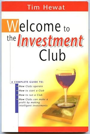 Immagine del venditore per Welcome to the Investment Club. venduto da Lost and Found Books