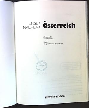 Seller image for Unser Nachbar: sterreich. for sale by books4less (Versandantiquariat Petra Gros GmbH & Co. KG)