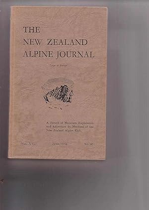 Seller image for The New Zealand Alpine Journal. June 1955. Vol. XVI. No. 42. for sale by Renaissance Books, ANZAAB / ILAB