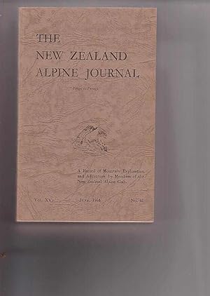 Seller image for The New Zealand Alpine Journal. June 1954. Vol. XV. No. 41. for sale by Renaissance Books, ANZAAB / ILAB