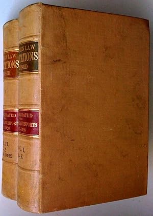Annotations consolidated from Dominion Law Reports 1911-1928 (90 volumes), revwritten and revised...