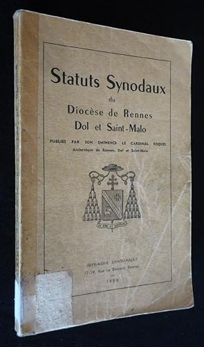 Seller image for Statuts synodaux du Diocse de Rennes, Dol et Saint-Malo for sale by Abraxas-libris