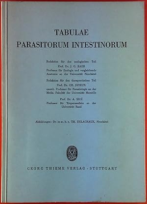 Seller image for Tabulae Parasitorum Intestinorum. for sale by biblion2