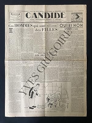 CANDIDE-N°885-26 FEVRIER 1941