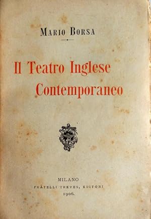 Seller image for IL TEATRO INGLESE CONTEMPORANEO for sale by CivicoNet, Libreria Virtuale