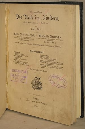 Imagen del vendedor de Welt der Jugend No. 3. Oben und Unten. 1. Franz Otto: Die Reise im Finstern. Eine abenteuerliche Geschichte. 2. Wilhelm Lackowitz: Meister Braun und Petz. 3. M. O. Mohl: Die europischen Riesen der Pflanzenwelt. (Baumriesen). Erholungsstunden. M. Holzst.-Illustr. a la venta por Antiquariat Reinsch