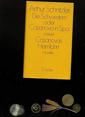 Bild des Verkufers fr Die Schwestern oder Casanova in Spa. Ein Lustspiel in Versen // Casanovas Heimfahrt, Novelle. zum Verkauf von Umbras Kuriosittenkabinett