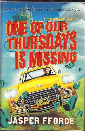 Seller image for One of our Thursdays is Missing: Thursday Next Book 6 for sale by Kevin Webb Books
