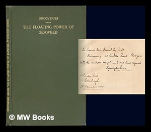 Image du vendeur pour Discoveries about the floating power of seaweed during 50 years' research. With note upon the floating of stone by Ascidians. [Reprinted from "Transactions and proceedings of the Botanical Society of Edinburgh," vol. XXX, part 2.] mis en vente par MW Books Ltd.