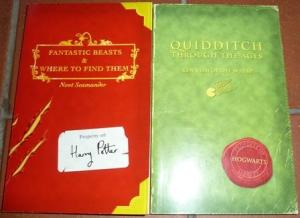 Bild des Verkufers fr Comic Relief: Fantastic Beasts and Where to Find Them and Quidditch Through the Ages (First UK paperback edition-first printing) zum Verkauf von Alpha 2 Omega Books BA