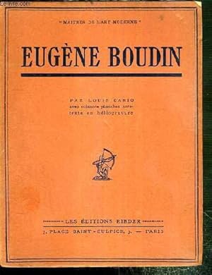 Seller image for EUGENE BOUDIN / COLLECTION MAITRES DE L'ART MODERNE. for sale by Le-Livre