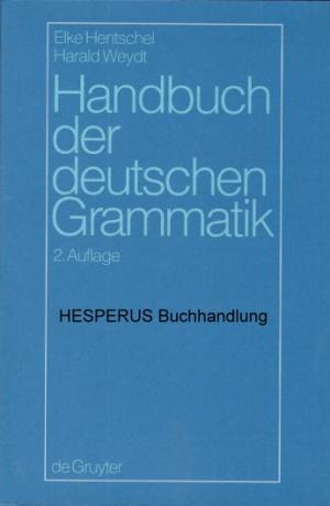 Bild des Verkufers fr Handbuch der deutschen Grammatik zum Verkauf von HESPERUS Buchhandlung & Antiquariat