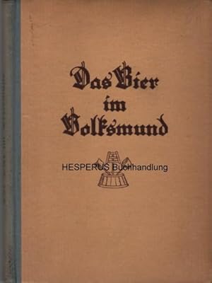 Das Bier im Volksmund