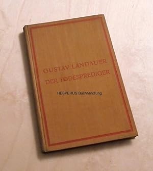 Bild des Verkufers fr Der Todesprediger zum Verkauf von HESPERUS Buchhandlung & Antiquariat