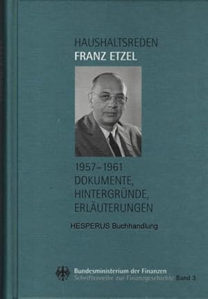 Haushaltreden - Franz Etzel