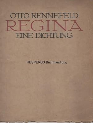 Imagen del vendedor de Regina a la venta por HESPERUS Buchhandlung & Antiquariat