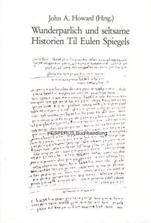 Wunderparlich und seltsame Historien Til Eulen Spiegels