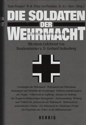 Immagine del venditore per Die Soldaten der Wehrmacht venduto da HESPERUS Buchhandlung & Antiquariat