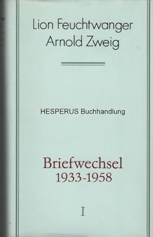 Image du vendeur pour Briefwechsel 1933-1958 - in 2 Bnden komplett mis en vente par HESPERUS Buchhandlung & Antiquariat