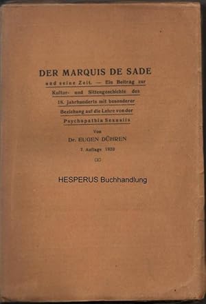 Der Marquis de Sade und seine Zeit