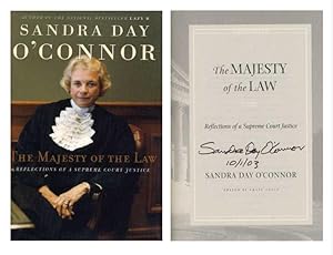 Seller image for The Majesty of the Law: Reflections of a Supreme Court Justice ***Signed*** for sale by Legends In History