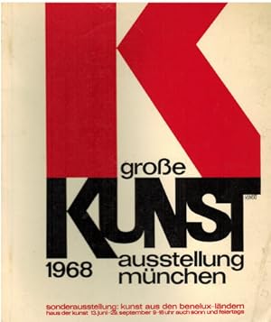 Große Kunstausstellung München 1968. Katalog zur Ausstellung im Haus der Kunst, München. Mit Sond...