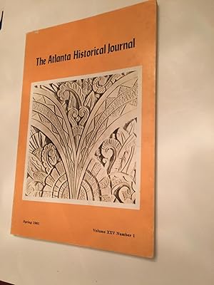 The Atlanta Historical Journal Spring 1981