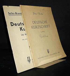 Deutsche Kurzschrift in 10 Lehrstücken. 2 Hefte. Für Vereinslehrgänge, Handels- und Privatschulen...