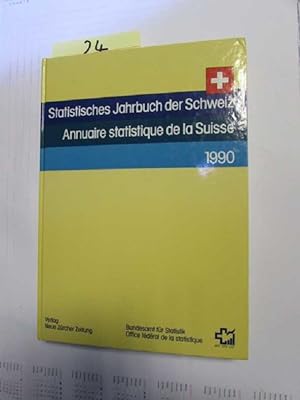 Bild des Verkufers fr Statistisches Jahrbuch der Schweiz 1990 zum Verkauf von Bookstore-Online