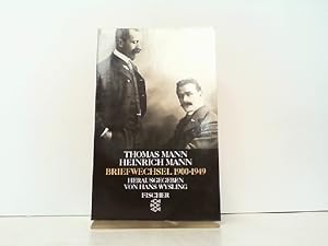 Bild des Verkufers fr Thomas Mann - Heinrich Mann - Briefwechsel 1900 - 1949. Fischr Taschenbcher Nr. 12297. zum Verkauf von Antiquariat Ehbrecht - Preis inkl. MwSt.