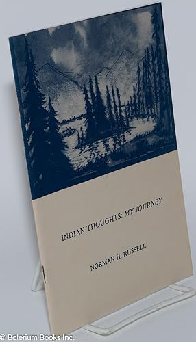 Seller image for Indian thoughts: my journey for sale by Bolerium Books Inc.