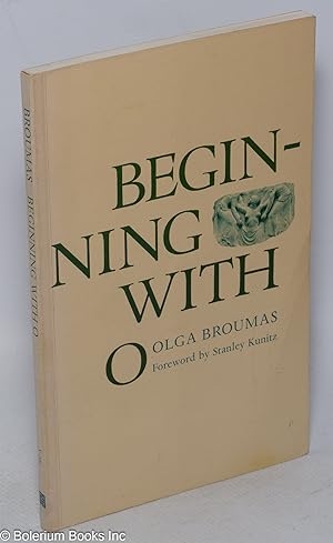 Imagen del vendedor de Beginning With O. a la venta por Bolerium Books Inc.
