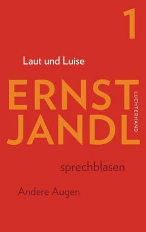 Bild des Verkufers fr Werke 1. Laut und Luise zum Verkauf von Rheinberg-Buch Andreas Meier eK