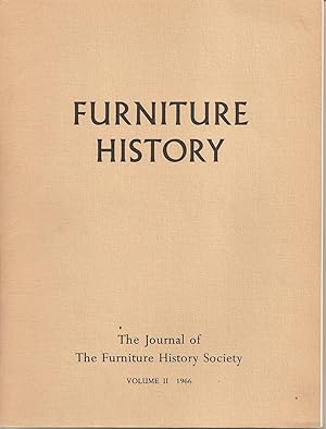 Furniture History. The Journal of The Furniture History Society.