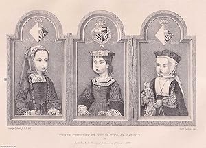 Imagen del vendedor de Notes on a Picture representing the Three Children of Philip King of Castile, in the possession of Evelyn Philip Shirley, Esq., F.S.A. An uncommon original article from the journal Archaeologia, 1869. a la venta por Cosmo Books
