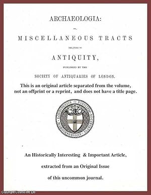 Bild des Verkufers fr On the Roman town of Doclea, in Montenegro. An uncommon original article from the journal Archaeologia, 1896. zum Verkauf von Cosmo Books