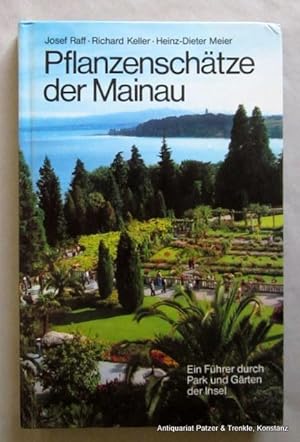 Bild des Verkufers fr Pflanzenschtze der Mainau. 3. berarbeitete Auflage. Mainau, Verlag Mainauverwaltung, 1990. Mit 1 Faltplan, zahlreichen farbigen fotografischen Abbildungen u. s/w Illustrationen. 202 S. Farbiger Or.-Pp. zum Verkauf von Jrgen Patzer