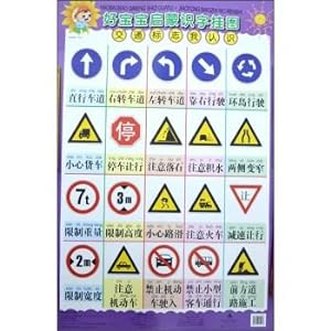 Immagine del venditore per Good literacy enlightenment wall charts baby I recognize traffic signs(Chinese Edition) venduto da liu xing