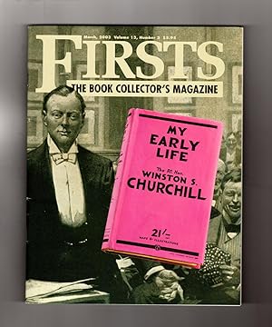 Firsts - The Book Collectors Magazine. March, 2003. Winston Churchill Issue & Chuchill Checklist;...