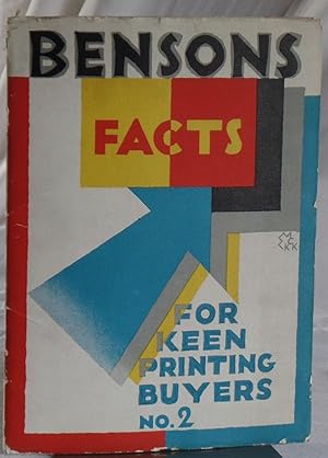 Benson's Facts for Keen Printing Buyers No. 2