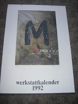 Werkstattkalender 1992