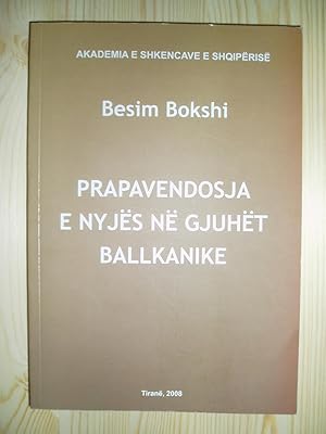 Prapavendosja e nyjës në gjuhët ballkanike