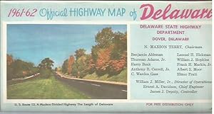 Immagine del venditore per 1961-62 Official Highway Map of Delaware venduto da Bookfeathers, LLC