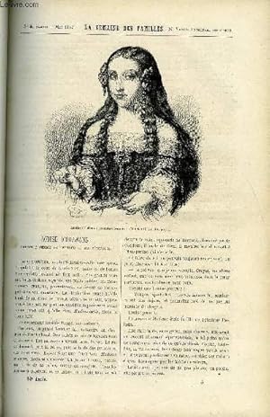 Seller image for LA SEMAINE DES FAMILLES 14EME ANNEE N5 - LOUISE D'ORLEANS DE HIPPOLYTE AUDEVAL, AIGLE ET COLOMBE VI DE ZENAIDE FLEURIOT, AMBOISE DE XAVIER DE CORLAS, CAUSERIES LITTERAIRES DE G. DE CADOUDAL, SONGERIES D'UN ERMITE DU VICOMTE DE NUGENT for sale by Le-Livre