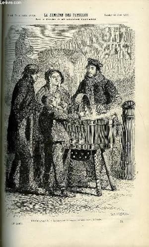 Image du vendeur pour LA SEMAINE DES FAMILLES 18EME ANNEE N11 - LONDRES ET PARIS DE MME DE MAUCHAMPS, LA MORT DANS LA MAISON DE XAVIER MARMIER, UNE NOUVELLE PUBLICATION DE MME DE MAUCHAMPS, SOUVENIRS DE VOYAGE - FRANCFORT-SUR-LE-MEIN DE VICTOR FOURNEL, UN FRUIT SEC XI mis en vente par Le-Livre