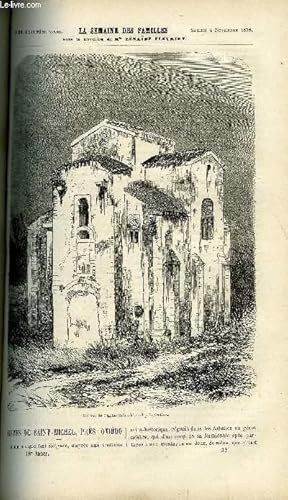 Bild des Verkufers fr LA SEMAINE DES FAMILLES 18EME ANNEE N32 - RUINES DE SAINT-MICHEL, PRES OVIEDO DE BATHILD BOUNIOL, LA BELLE-ETOILE V DE PAUL FEVAL, LA DENTELLIERE DE ELIE VERNON, LA BETTERAVE A SUCRE DE R. SAINT-VICTOR, A COTE DE NOUS DE MME DE MAUCHAMPS zum Verkauf von Le-Livre