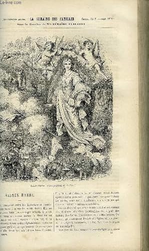 Imagen del vendedor de LA SEMAINE DES FAMILLES 19EME ANNEE N34 - SAINTE BARBE DE ELIE VERNON, MARGARET LA TRANSPLANTEE II DE THERESE-ALPHONSE KARR, LA FRANCE INCONNUE V DE CH. BARTHELEMY, LE MOIS DES MORTS DE GUSTAVE CONTESTIN, LE GRAND VAINCU III DE HENRY CAUVAIN a la venta por Le-Livre