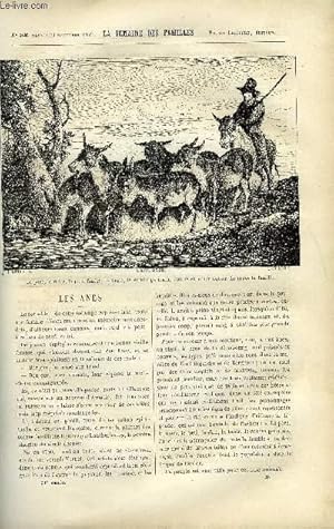 Imagen del vendedor de LA SEMAINE DES FAMILLES 21EME ANNEE N35 - LES ANES DE L'ONCLE JACQUES, SOUVENIRS D'UN ENTRETIEN SUR DESCARTES III DE THERESE ALPHONSE KARR, LA FAMILLE HARTMANN III DE MARIE GUERRIER DE HAUPT, LITTERATURE ETRANGERE DE XAVIER MARMIER a la venta por Le-Livre